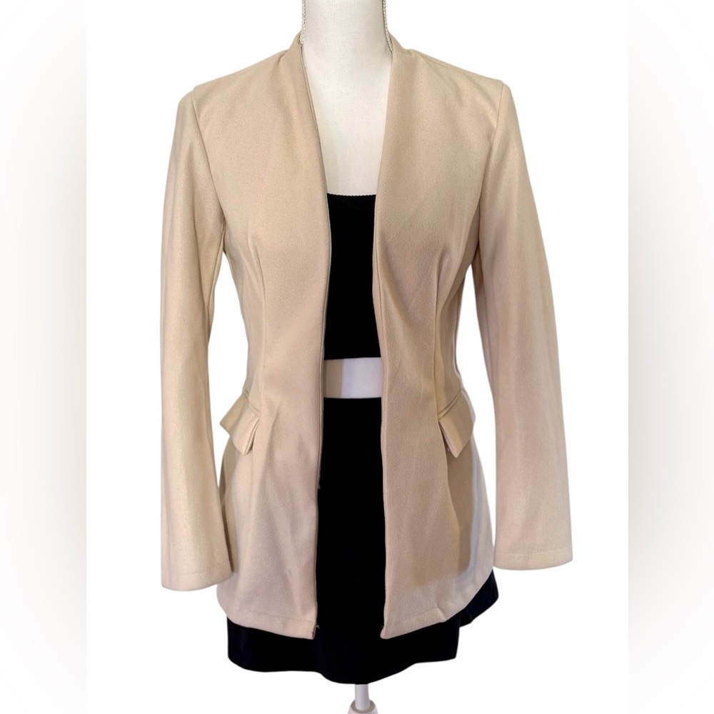 SHEIN Cream Blazer